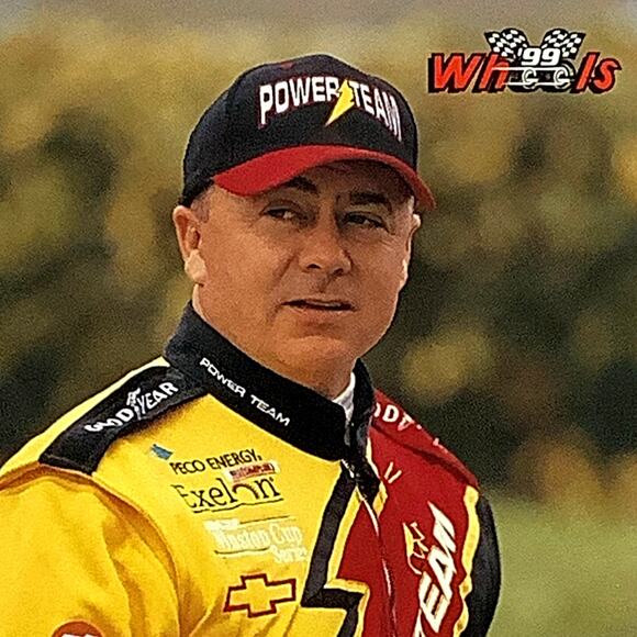 Geoffrey Bodine, Sponsor: Power Team Card 3, 1999 Wheels NASCAR Winston Cup, NM+ - Picture 1 of 4